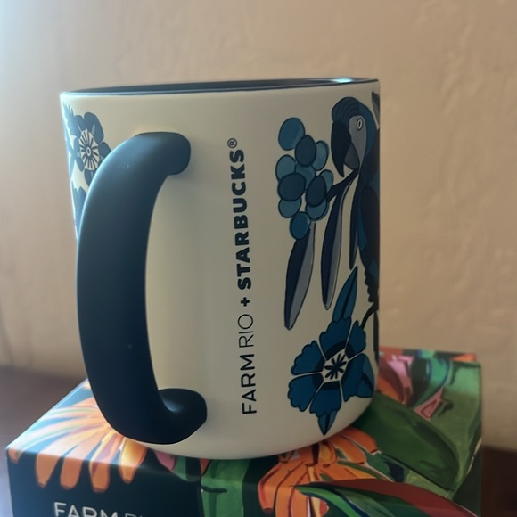 FARM Rio Blue Ceramic Mug - Picture 3 of 3